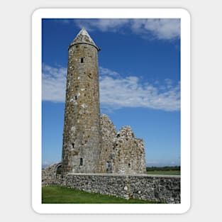 McCarthy's Tower at Clonmacnoise, Ireland Sticker